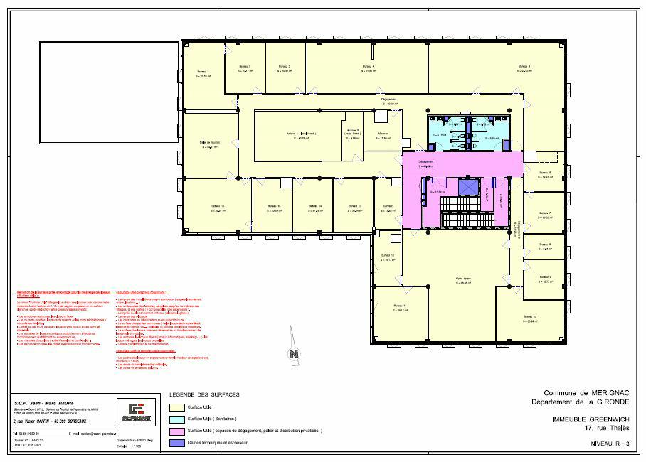 Bureau Mérignac 2950m² Location bureau Mérignac Gironde OLBUR2002075 5